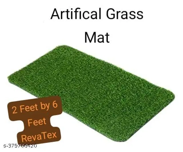 Artificial Grass Doormat, Green, 2x6 Feet