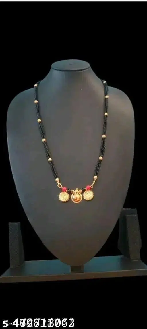 Multiple Strand Mangalsutra Multicolor Short for Women