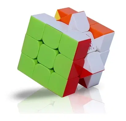 Plastic Rubik Cube, Multicolor