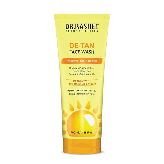 Dr.Rashel Beauty Elixirs De-Tan Face Wash 100 ml