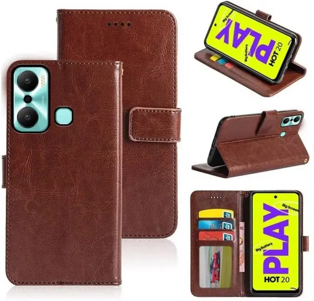 Flip Mobile Cover for Infinix HOT 20 Play, Multicolor