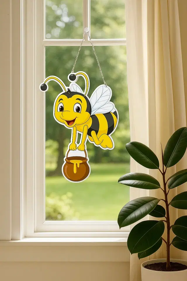 KC Arts honey bee Wall hanging 8x10inch