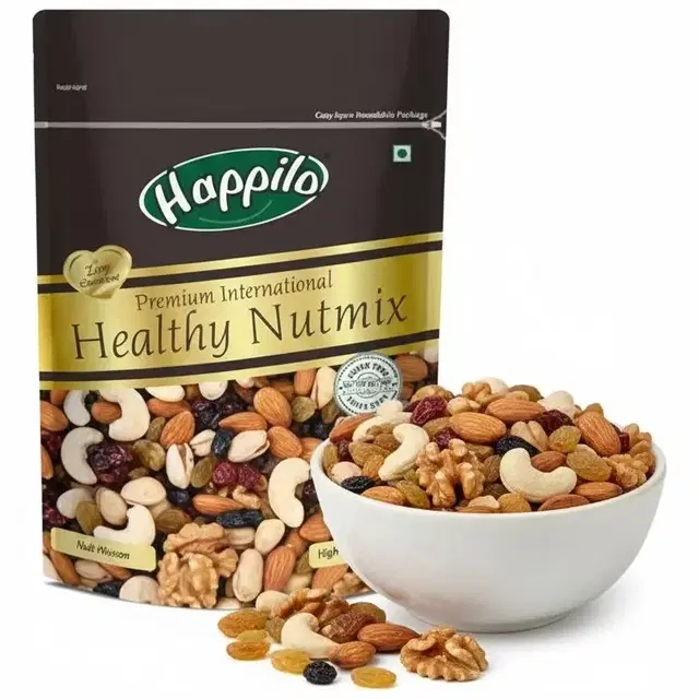 Happilo Premium Healthy Nutmix Dry Fruit Mix 200 g