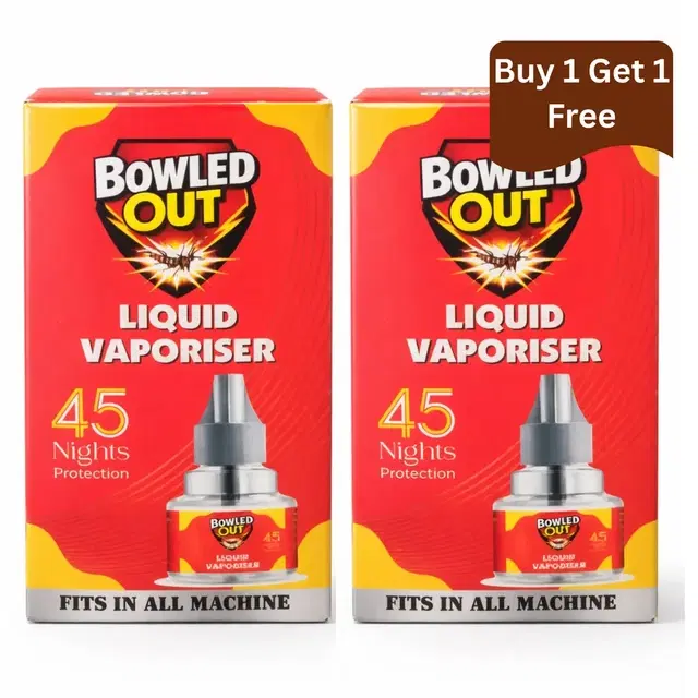 Bowled Out Active Liquid Vapourizer Refill 2X45 ml (Buy 1 Get 1 Free)