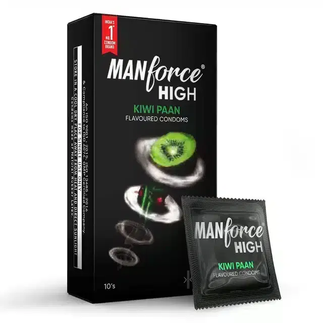 Manforce Extra Dotted Condoms, Pack of 10
