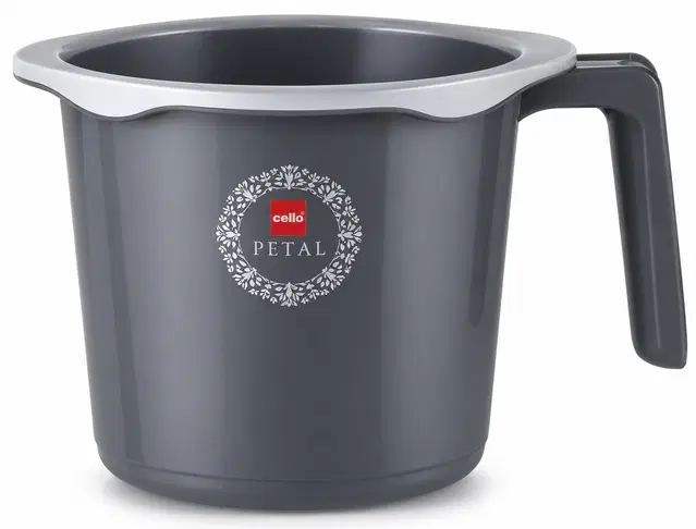 Cello Stella Mug, 1.5 L, Grey | Sturdy & Easy-Grip Handle
