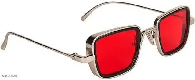 Sunglasses for Men (Red & Silver)