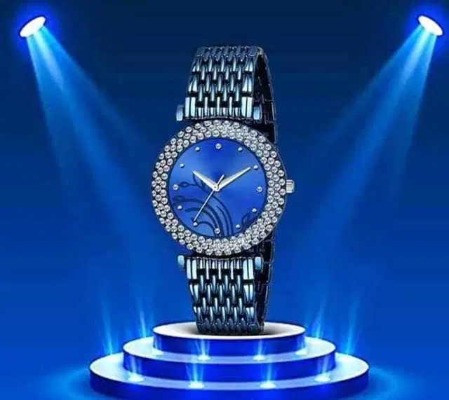 Analog Watch For Womens (Blue) (WS-380)