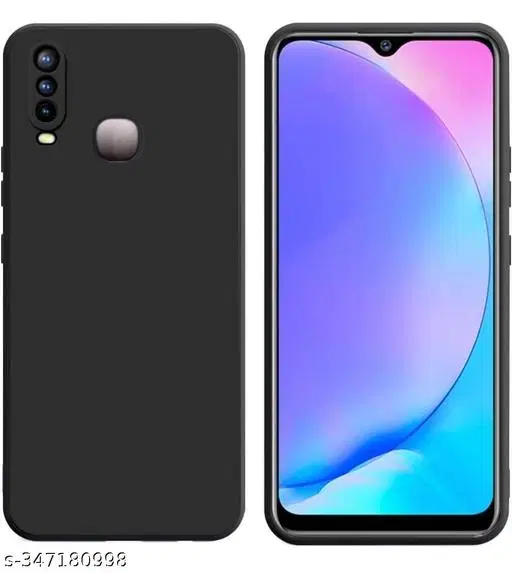 Silicone Mobile Cover for Vi-vo Y15 / Y17 / Y12 / U10, Multicolor