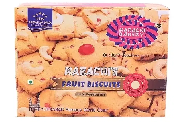 Karachi Bakery Fruit Biscuits 400 g