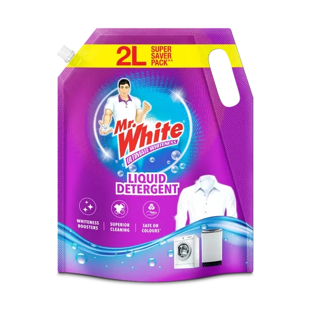 Mr. White Liquid Detergent 2 L (Refill)