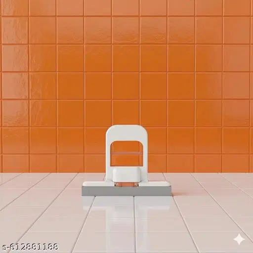 Compact Handheld Floor Cleaning Mop with Adjustable Handle & Reuseble Pad