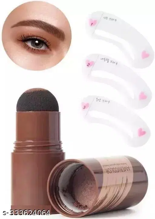 Eyebrow Stamp Kit - Eyebrow Stamp and Shaping Kit for Perfect Brow, 10 g (Dark Brown)PACK OF 1
