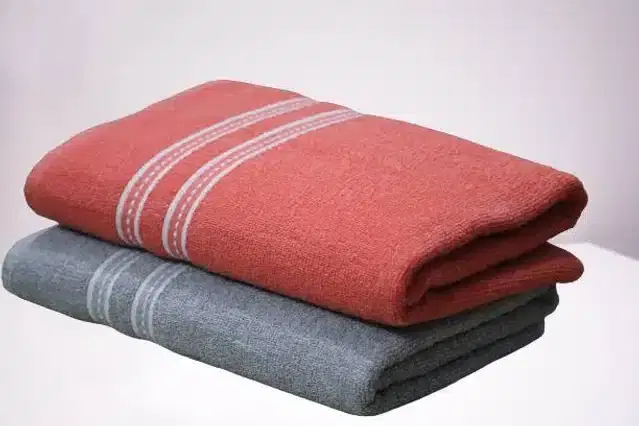 Bath Towel, 27x54 inches, Pack of 2, Multicolor