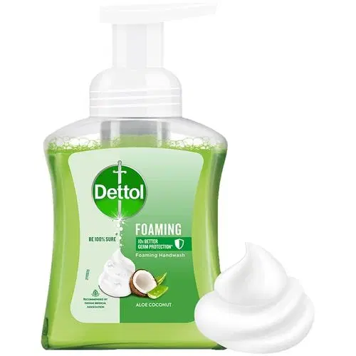 Dettol Aloe Coconut Foaming Handwash 250 ml (Bottle)