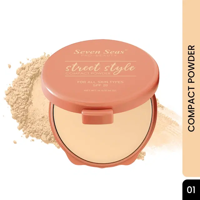 Seven Seas Absolute Compact Powder, Natural
