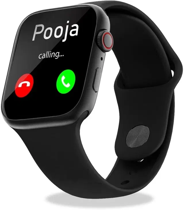 I8 Pro Maxx Smart Watch for Men & Women, Black