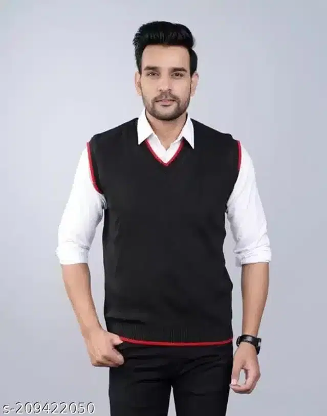 Sweater for Men (Black, M)