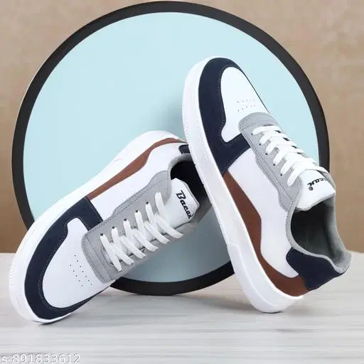 Fashion Sneakers for Men (Multicolor, IND-6)
