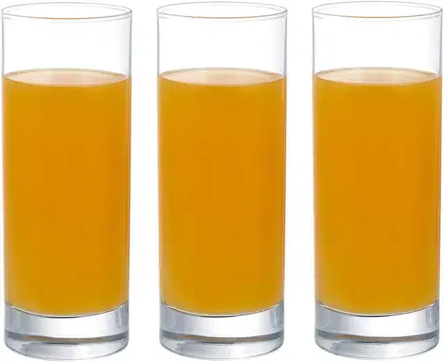 Liquor cum Cocktail Glasses, Transparent, 300 ml, Pack of 3