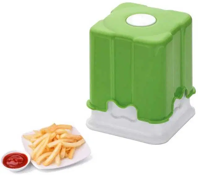 Potato Chipser French Fries Plastic Chips Maker Machine Snacks Finger With Potato Finger Chips Cutter, CR-009