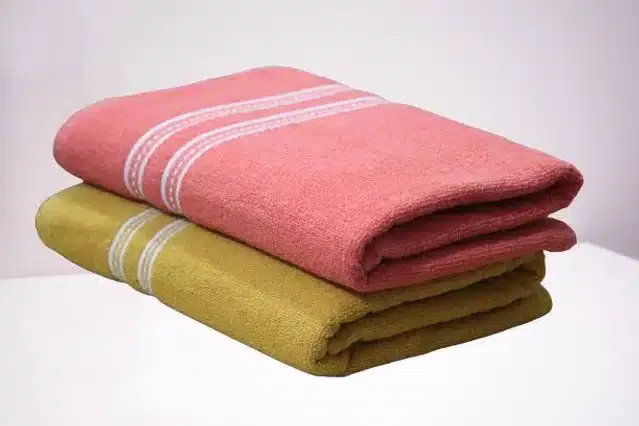 Bath Towel, 27x54 inches, Pack of 2, Multicolor