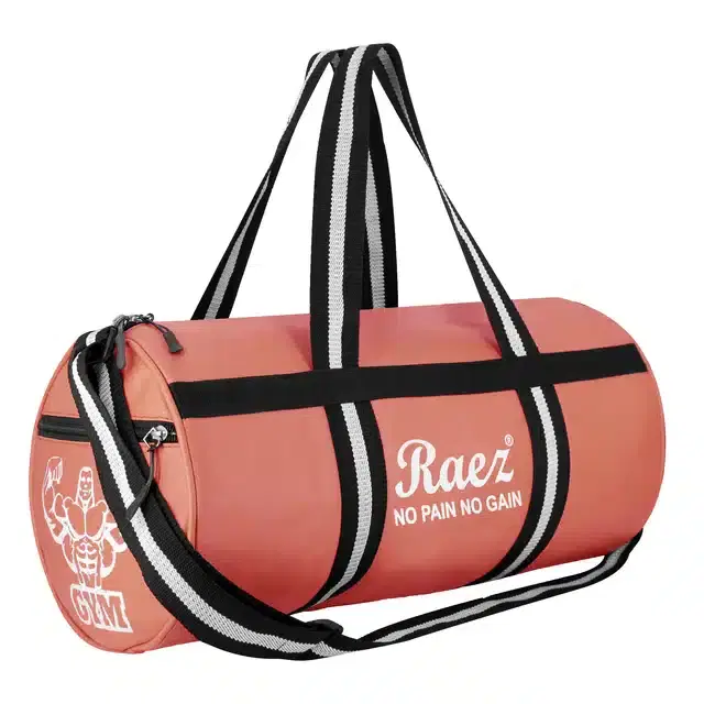PU Duffle Bag for Men, Peach