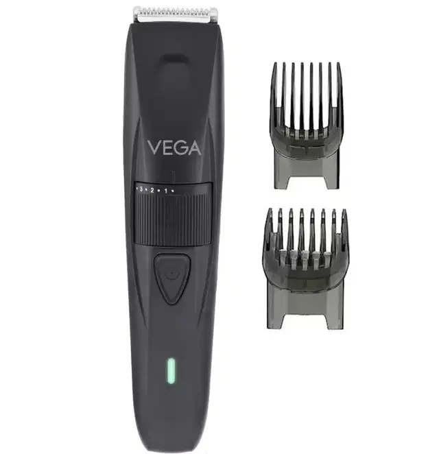 VEGA Power-Lite Beard Trimmer for Men, VHTH-38 Trimmer 90 min Runtime 40 Length Settings, Black
