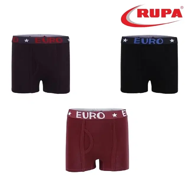 Rupa Euro Jr. Micra Mini Trunks for Kids Pack of 1, Multicolor (60 cm)