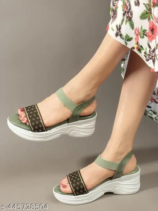 Heels for Women, Green (7)