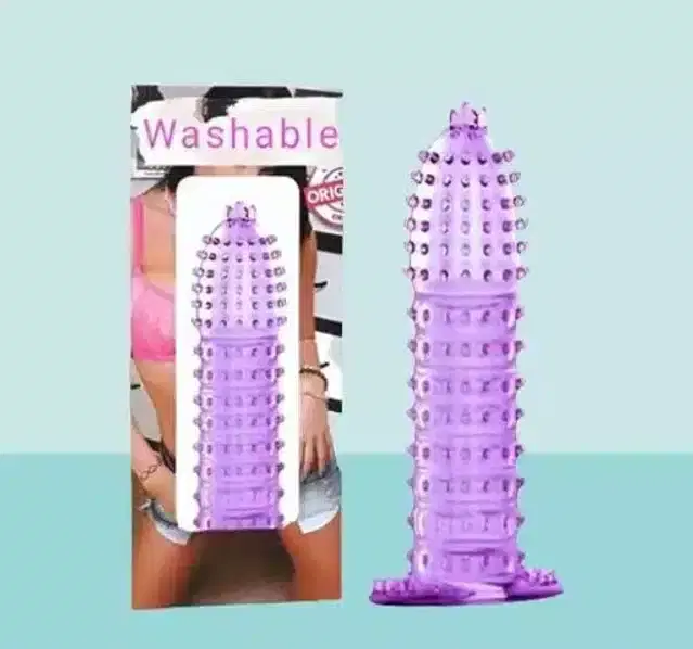 Reusable Crystal Condom, Purple