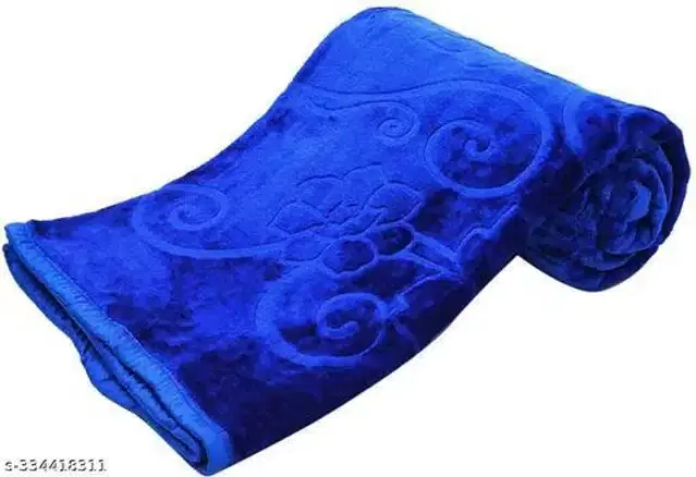 Microfiber Double Bed Blanket, Multicolor