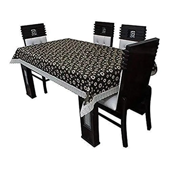 PVC Printed 4 Seaters Table Cover, Multicolor, 40x60 inches
