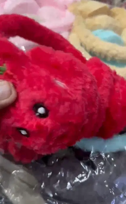 Fur Earmuffs for Boys, Red Pack of 1