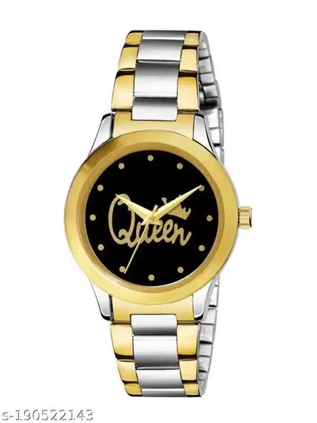 Analog Watch for Women (Gold)