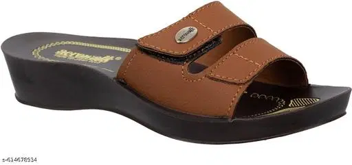 Aerowalk Sandals for Women (Mustard, 4)