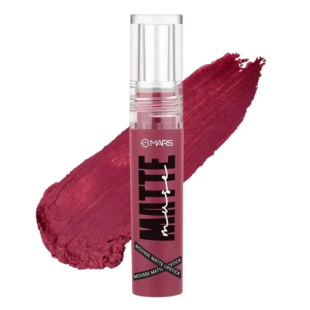 Mars Matte Muse Mousse Lipstick With Doe-Foot Applicator (3 ml, 10-winner Women)