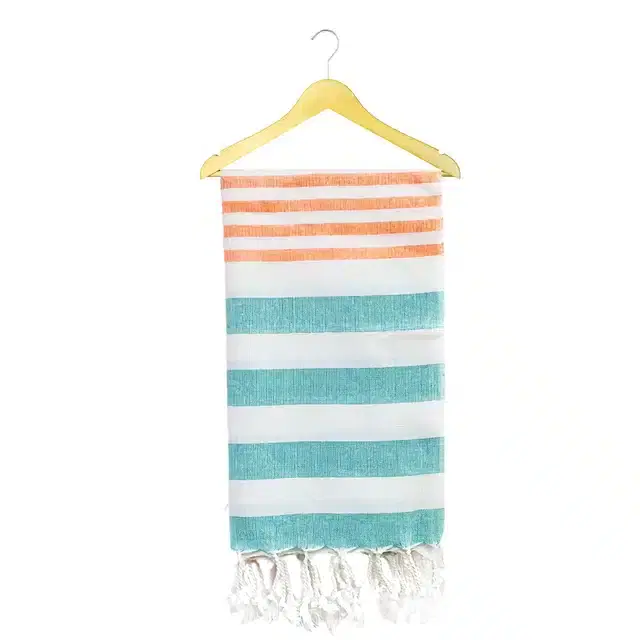 Bath and Hand Towel, Green, L