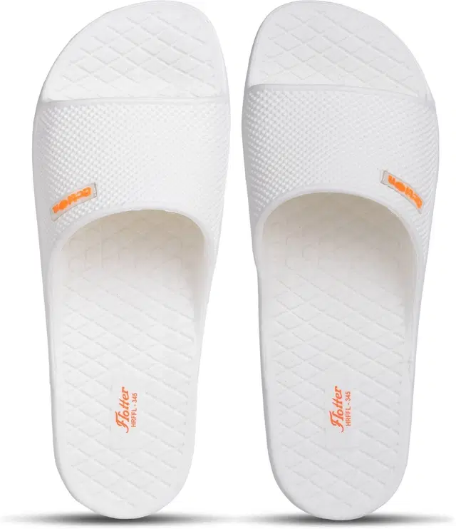 action Slippers (White, 9)