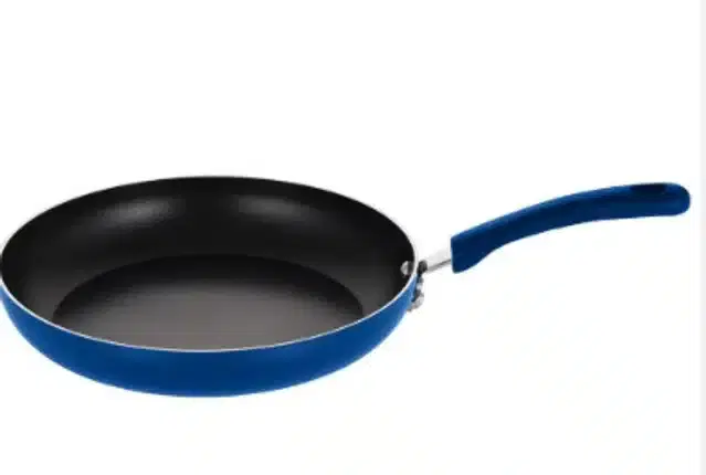Non Stick Aluminium Fry Pan, Blue, 1.2 L