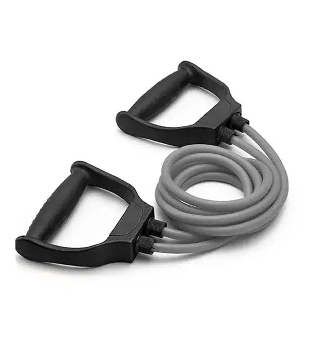 Double Toning Tube Resistance Band for Men & Women, Multicolor