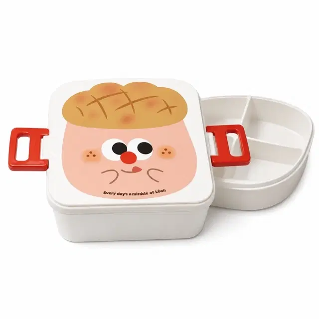 Bread Bakery Lunch Box with Spoons