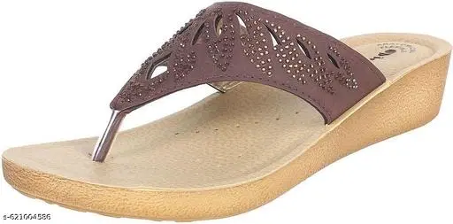 Inblu Sandals for Women (Beige, 2)