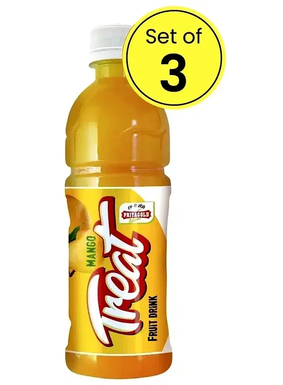Priyagold Treat Mango Fruit Juice 3X250 ml (Pack Of 3)