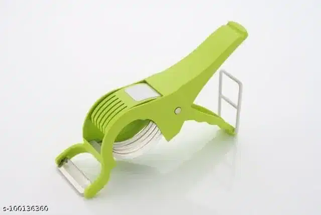2 in 1 Vegetable Cutter & Peeler, Multicolor