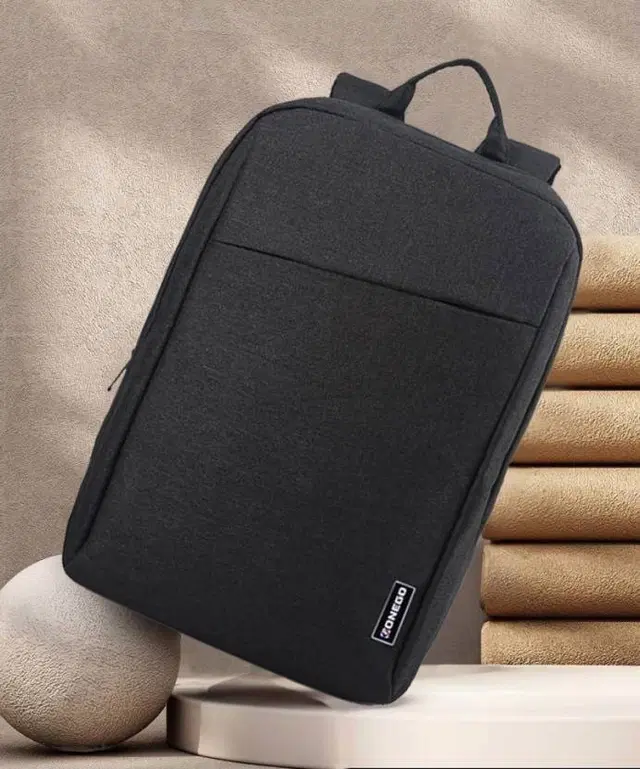 Medium 22 L Laptop  Backpack Business compact, Z-49-Black