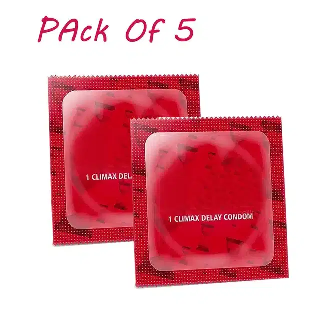 Dude Force Flavoured Condom for Men, Pack of 5