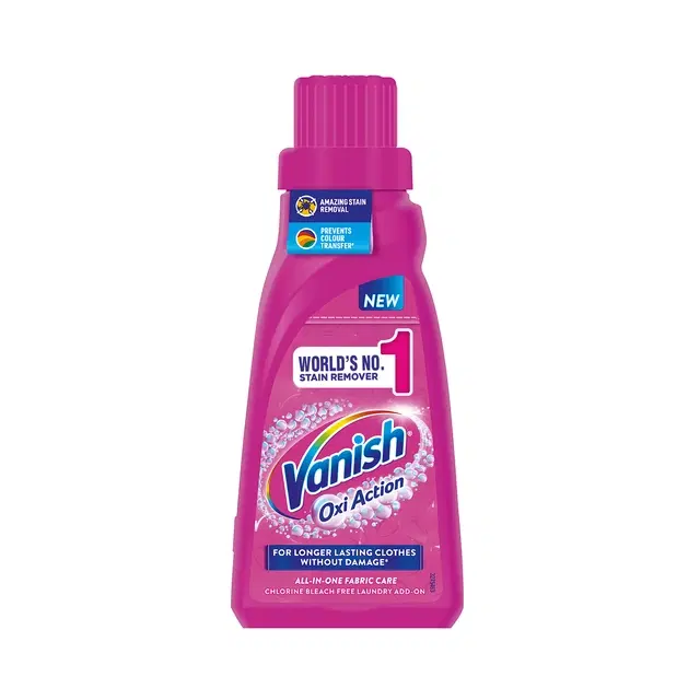Vanish Oxi Action All-In-One Colour Safe Detergent Liquid Booster, 400 ml (Bottle)