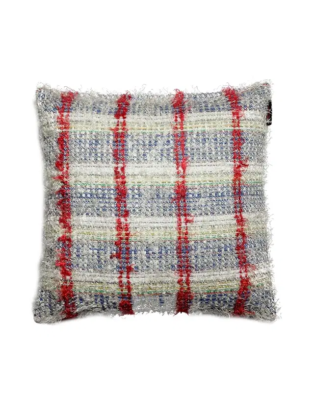 Cotton Cushion Cover, Multicolor, 16x16 inches
