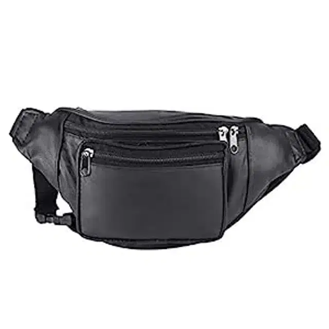 Waist Bag for Men & Women, Black